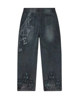 Vale Forever Chain Painter Pants Asphalt Black