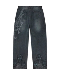Vale Forever Chain Painter Pants Asphalt Black