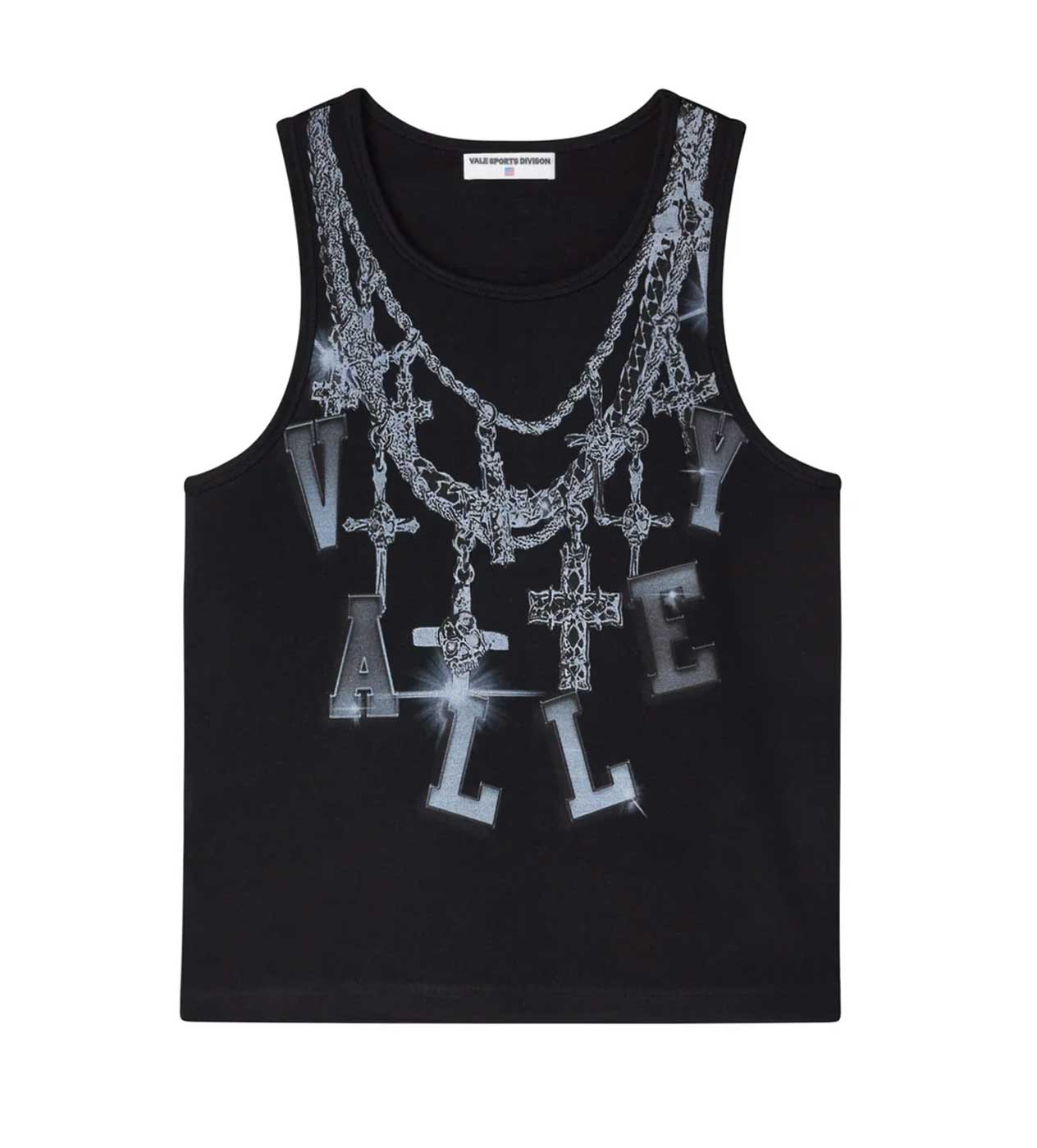 Vale Forever Chain Tank Black