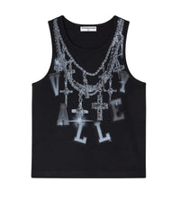 Vale Forever Chain Tank Black