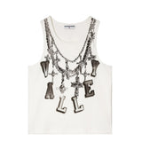 Vale Forever Chain Tank White