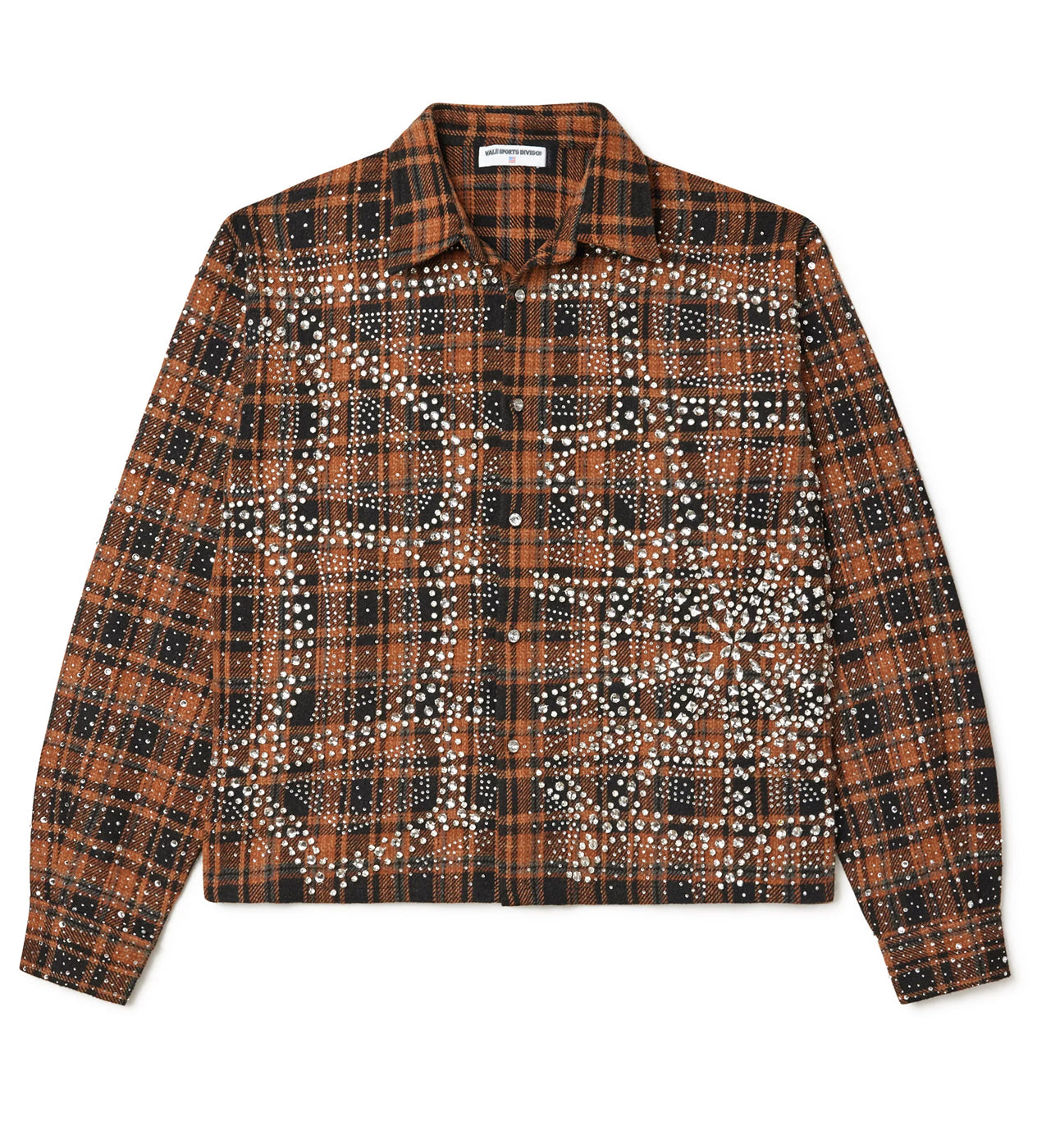 ValeForever stoneネルシャツスタッズ蜘蛛の巣 BADHOP着用 L_3ded5b26-6092-47a9-9bb2-