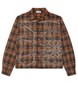 Vale Forever Chainsaw Flannel Orange