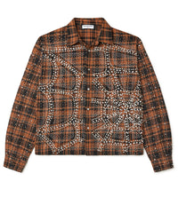 Vale Forever Chainsaw Flannel Orange