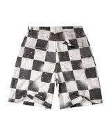 Vale Forever Checker Jorts Black/White