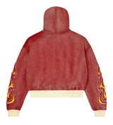 Vale Forever Chimera Zip Up Hoodie Red