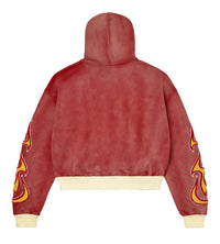 Vale Forever Chimera Zip Up Hoodie Red