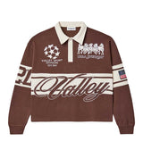 Vale Forever Chocolate Derby Rugby L/S Brown