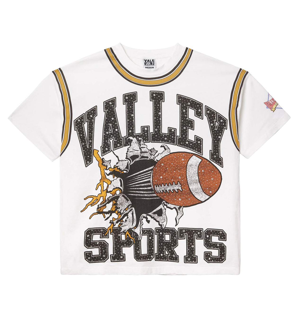 Vale Forever Classic Bling Tee White