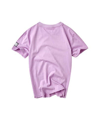 Vale Forever Classic Tee Femme purple, lavender fitted tee, back view