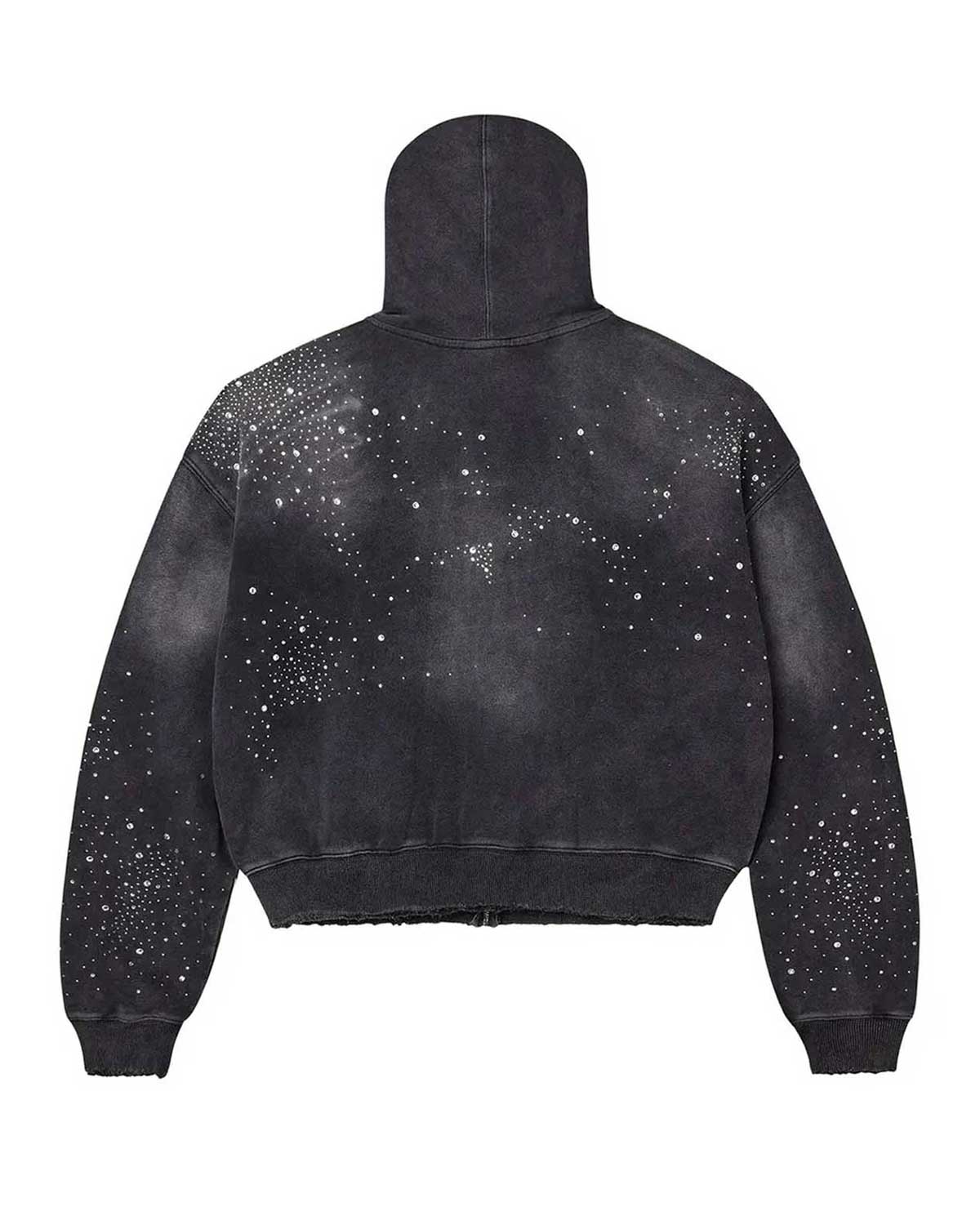 Vale Forever Classico Zip Up Hoodie Black