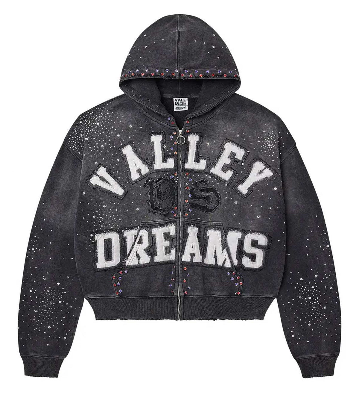 Vale Forever Classico Zip Up Hoodie Sapphire main image 1