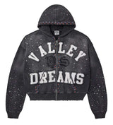 Vale Forever Classico Zip Up Hoodie Black
