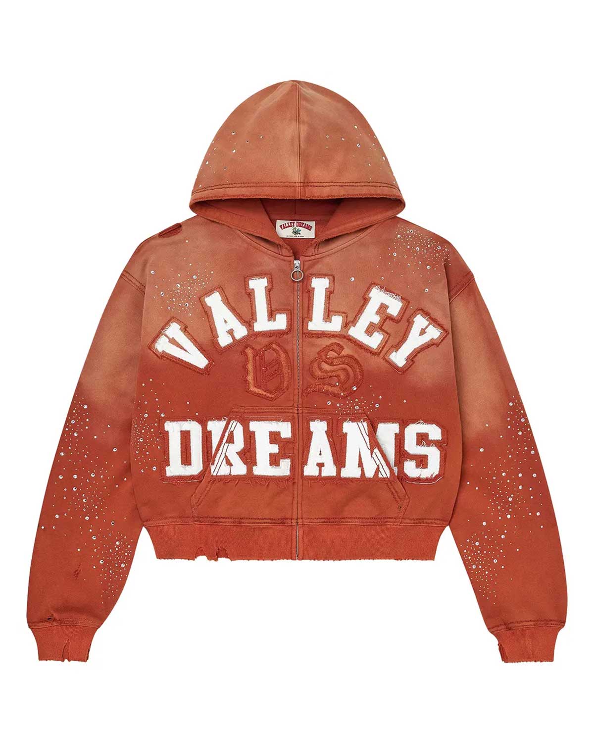 Vale Forever Classico Zip Up Hoodie Orange – Restock AR