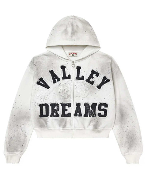 VALE FOREVER ZIP UP HOODIE Sサイズ Vale Forever Classico Zip Up Hoodie White – Restock AR