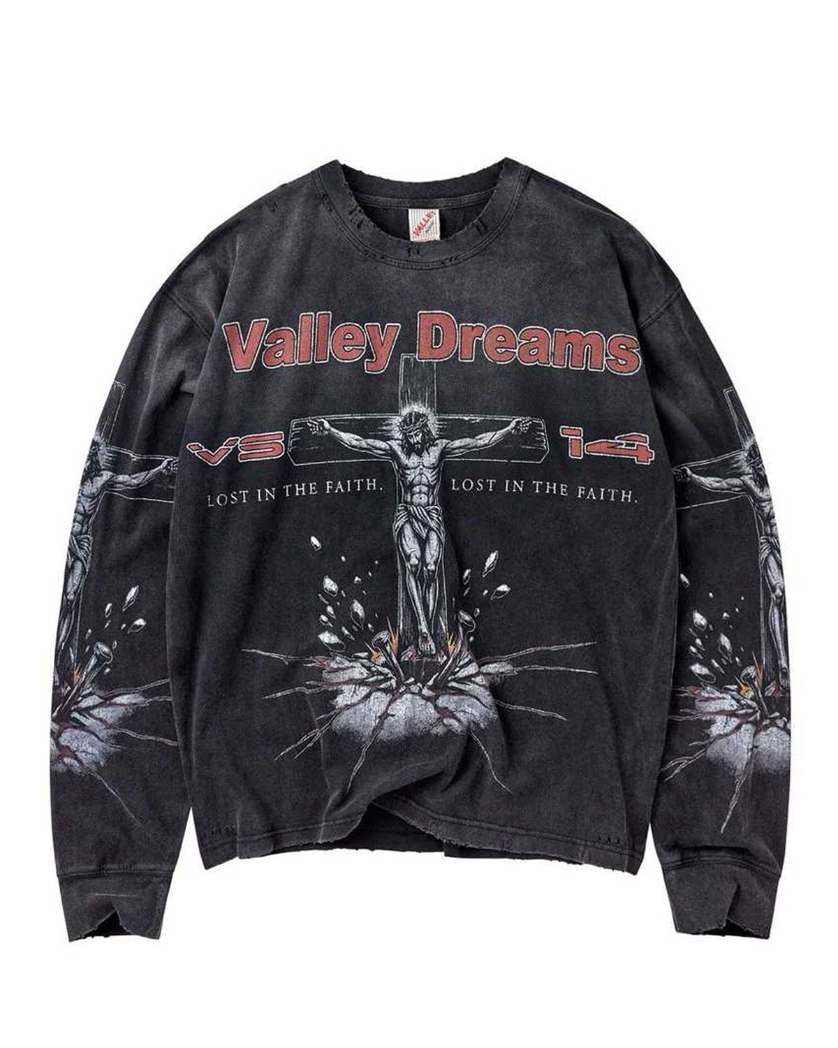 Vale Forever Concrete Cross Tee Black