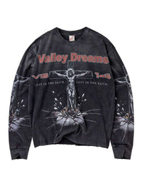 Vale Forever Concrete Cross Tee Black