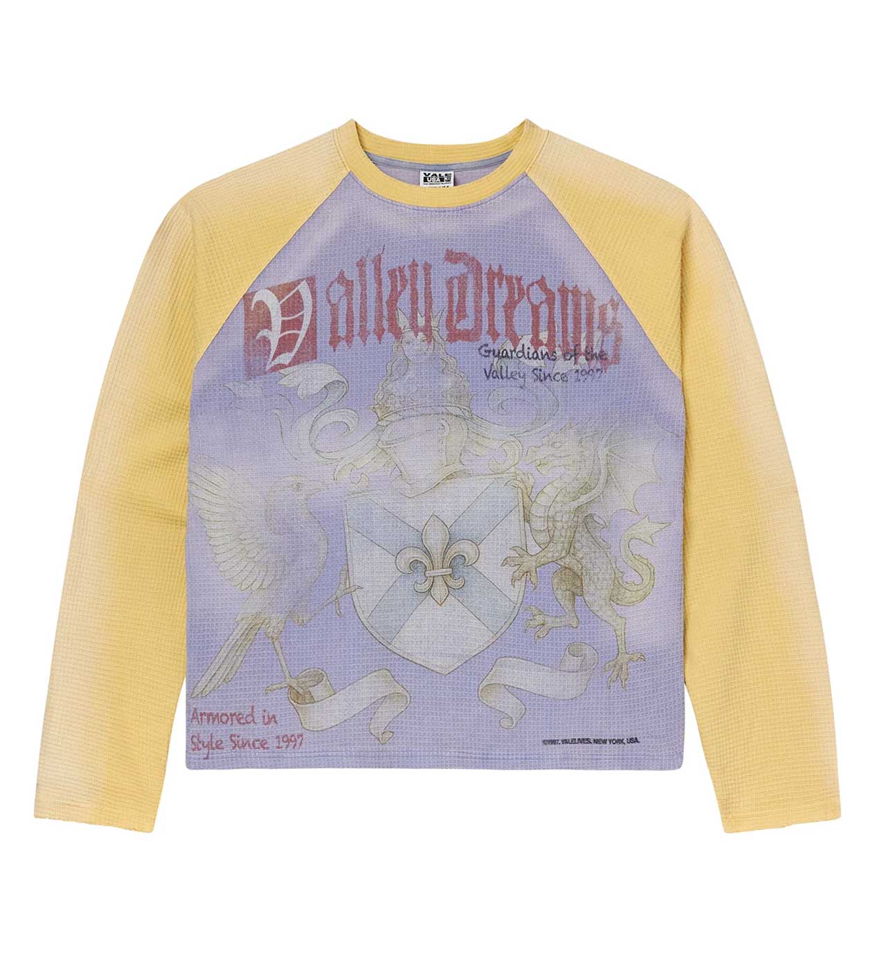 Vale Forever Crest Thermal L/S Skyline Blue/Yellow