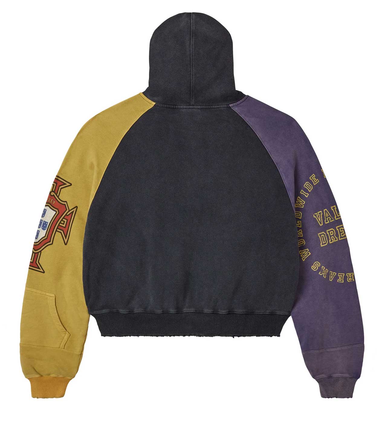 Vale Forever Crest Zip Up Hoodie Black – Restock AR