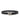Vale Forever Croxxx Belt black, leather belt with an oversized silver cross plaque buckle