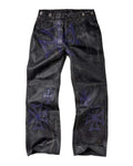 Vale Forever Croxxx Leather Pants Black/Blue