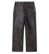 Vale Forever Croxxx Leather Pants Black