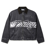 Vale Forever Cursive Trucker Jacket Black