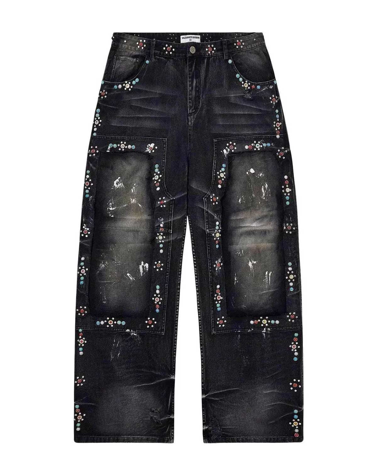 Vale Forever DIY Carpenter Jeans Black