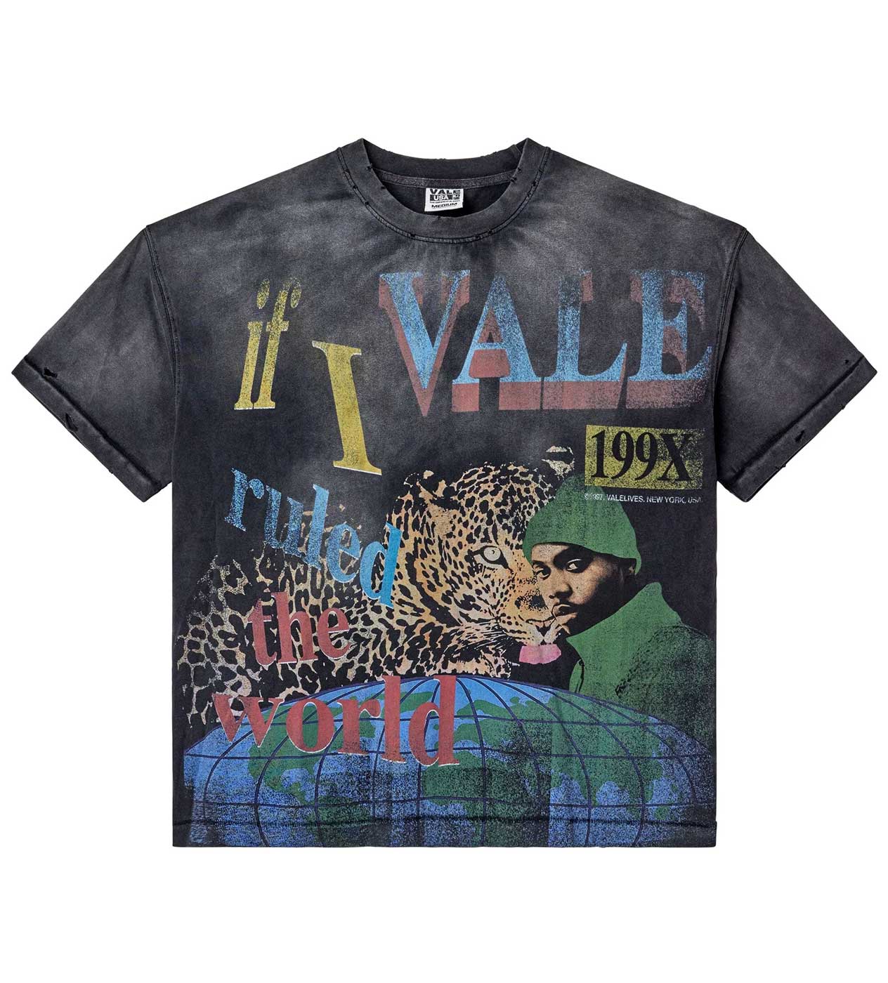 VALE FOREVER T Shirts ヴィンテージ BILLIE TEE Tシャツ Vale Forever Billie Tee Black – Restock AR