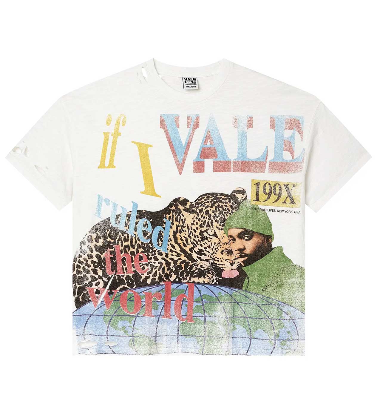 Vale Forever Da Ruler Tee White *In-Store Exclusive*