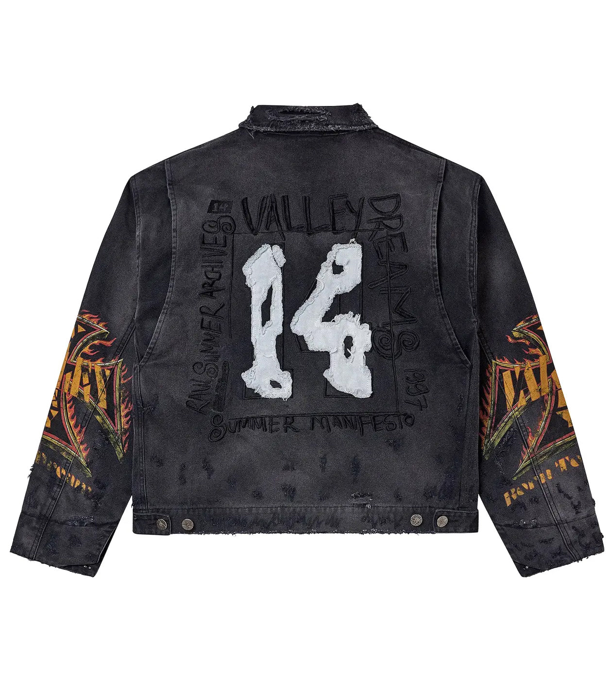 Vale Forever Destruction Work Jacket Black – Restock AR