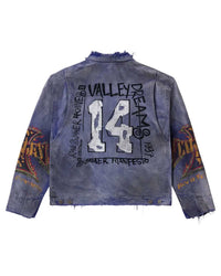 Vale Forever Destruction Work Jacket Purple