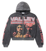 Vale Forever Devils Advocate Zip Up Hoodie Black