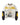 Vale Forever Dog Yard Layered L/S Tee white, layered tee with black long sleeves, yellow elbow patches and a Vale World bulldog graphic, front view