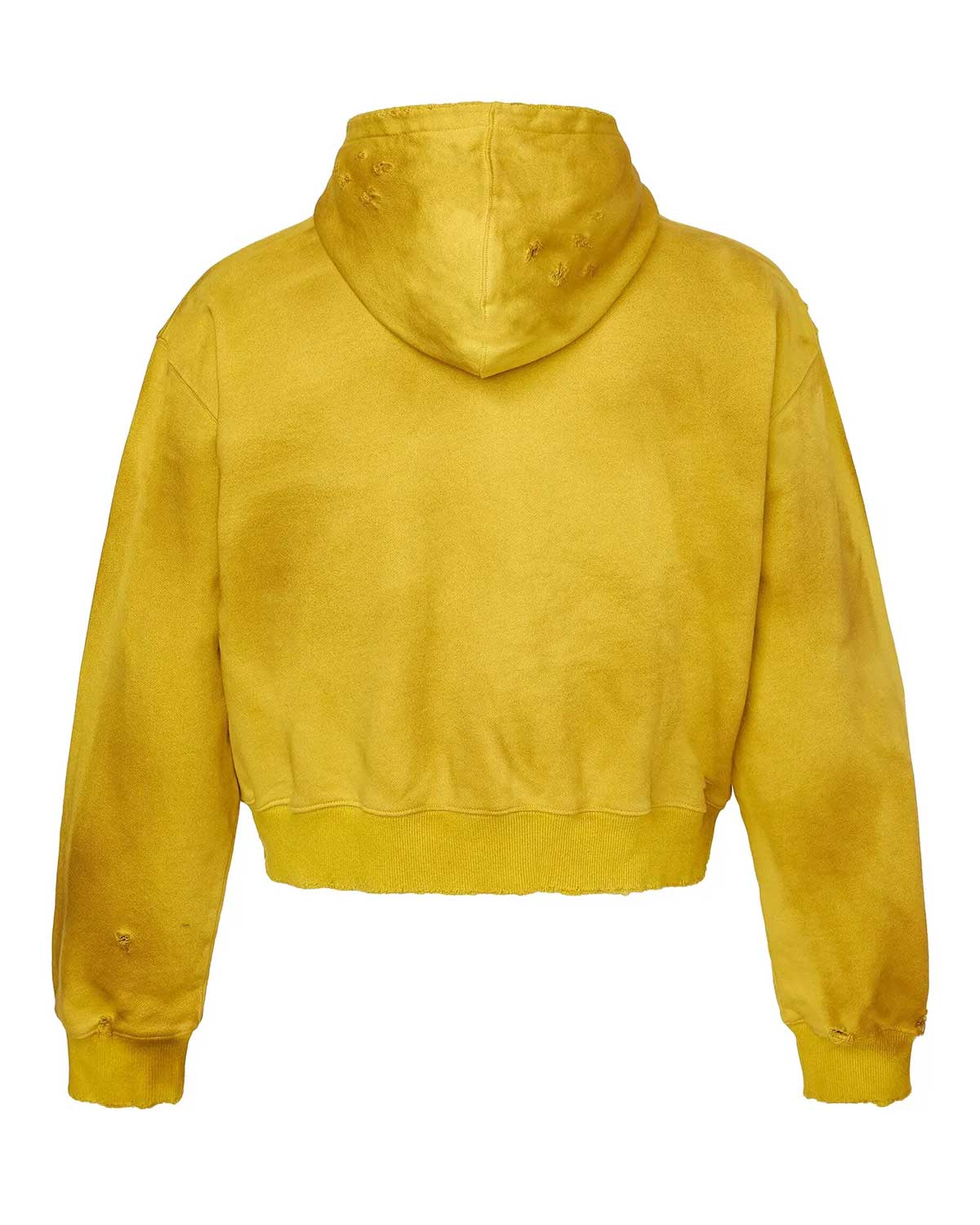 Vale Forever Doodle Zip Up Hoodie Yellow