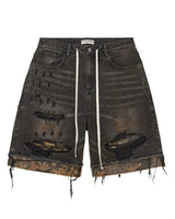 Vale Forever Double Jorts Black