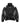 Vale Forever Dr Doom Track Suit Top black, full-zip track jacket with stand collar, white sleeve stripes and grey side panels, front view