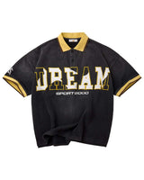 Vale Forever Dreams Polo Tee Black/Yellow