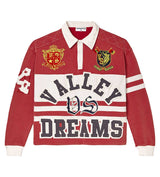 Vale Forever Dreams Rugby L/S Red