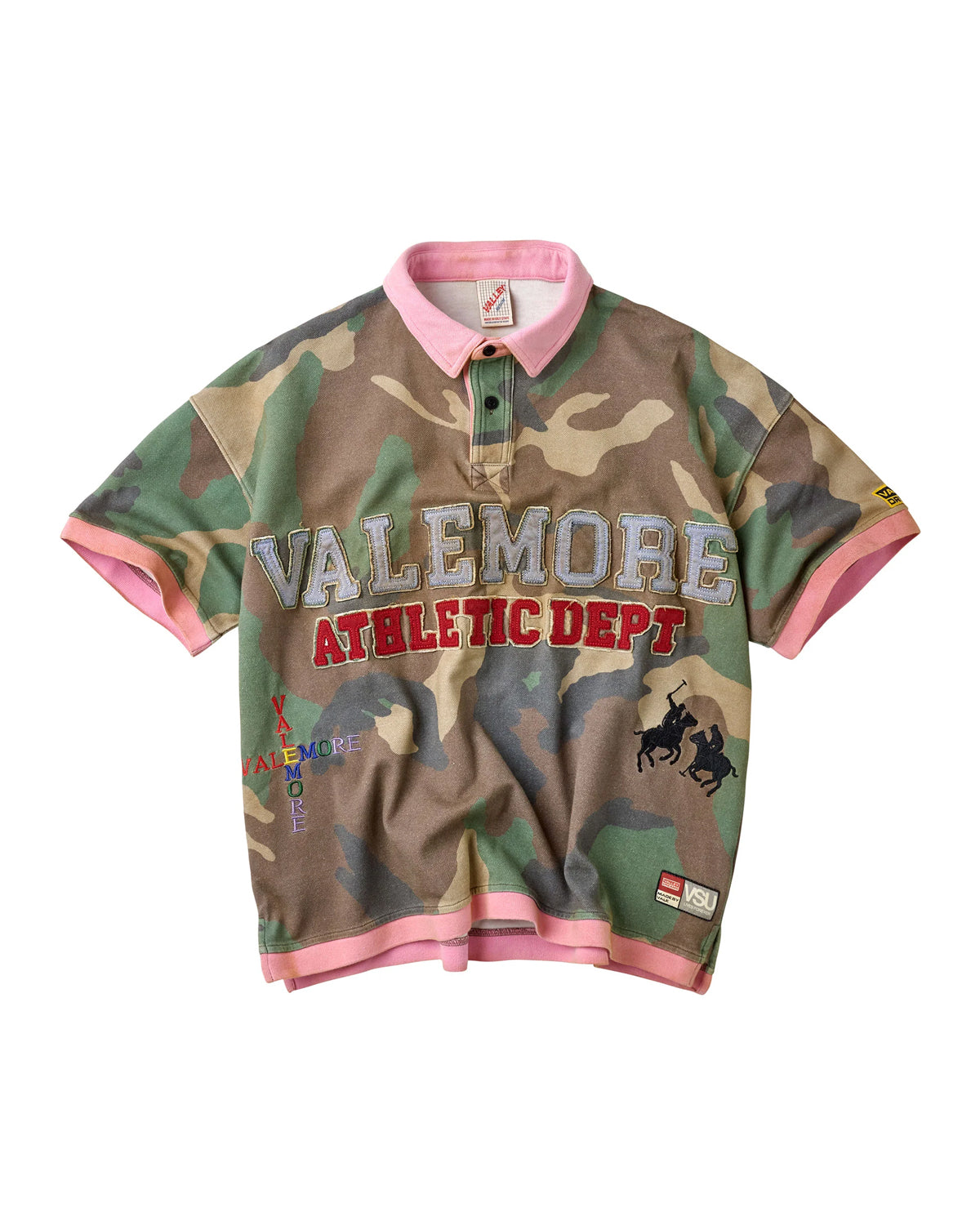 Vale Forever Dropout Polo Camo/Pink