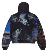 Vale Forever Ether Zip up Hoodie Black