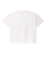 Vale Forever Fallen Bling Tee white, plain back view with a distressed collar