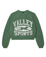 Vale Forever Fisherman Knit Sweater Green