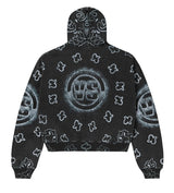 Vale Forever Flag Zip Up Hoodie Black