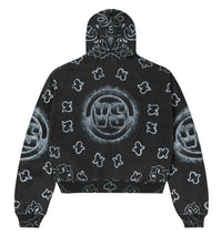 Vale Forever Flag Zip Up Hoodie Black
