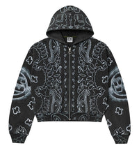 Vale Forever Flag Zip Up Hoodie Black