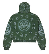 Vale Forever Flag Zip Up Hoodie Green