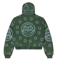 Vale Forever Flag Zip Up Hoodie Green