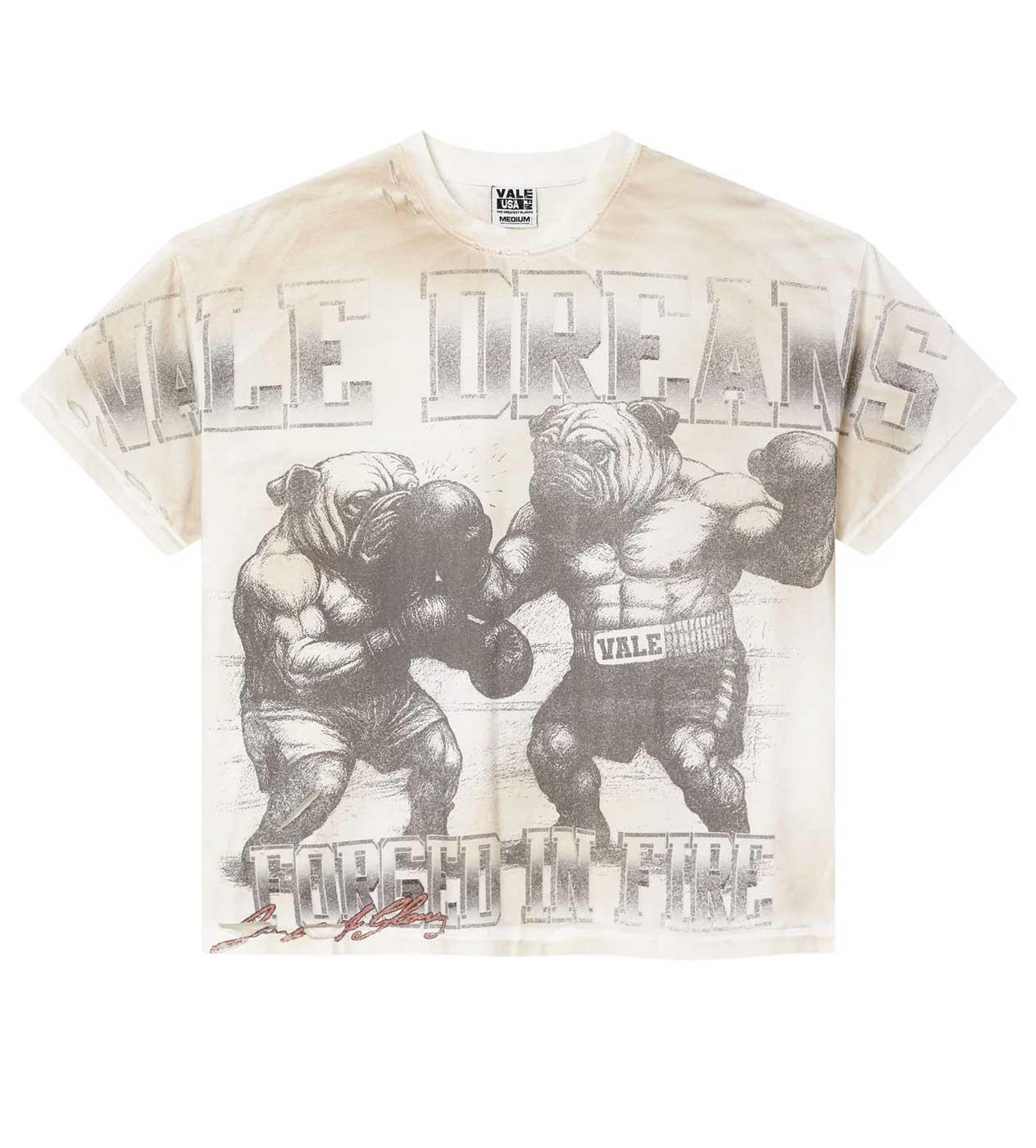 Vale Forever Forged Big Tee Off White
