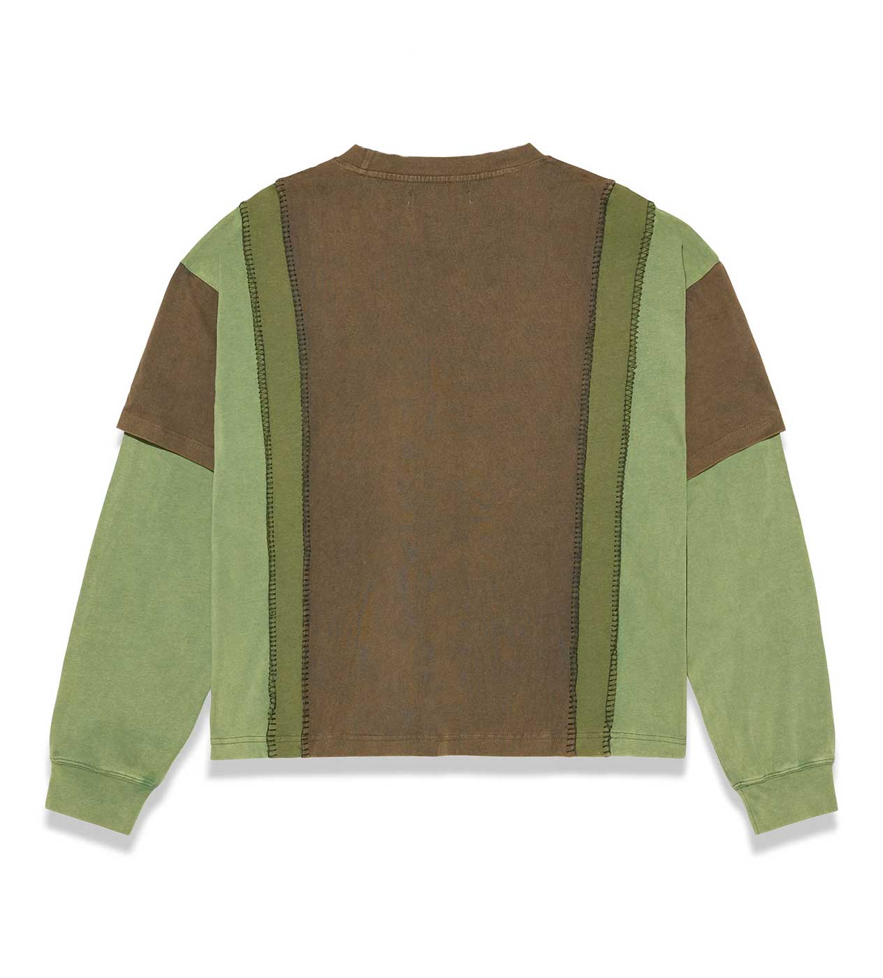 Vale Forever Frankenstein Longsleeve Green/Brown back view